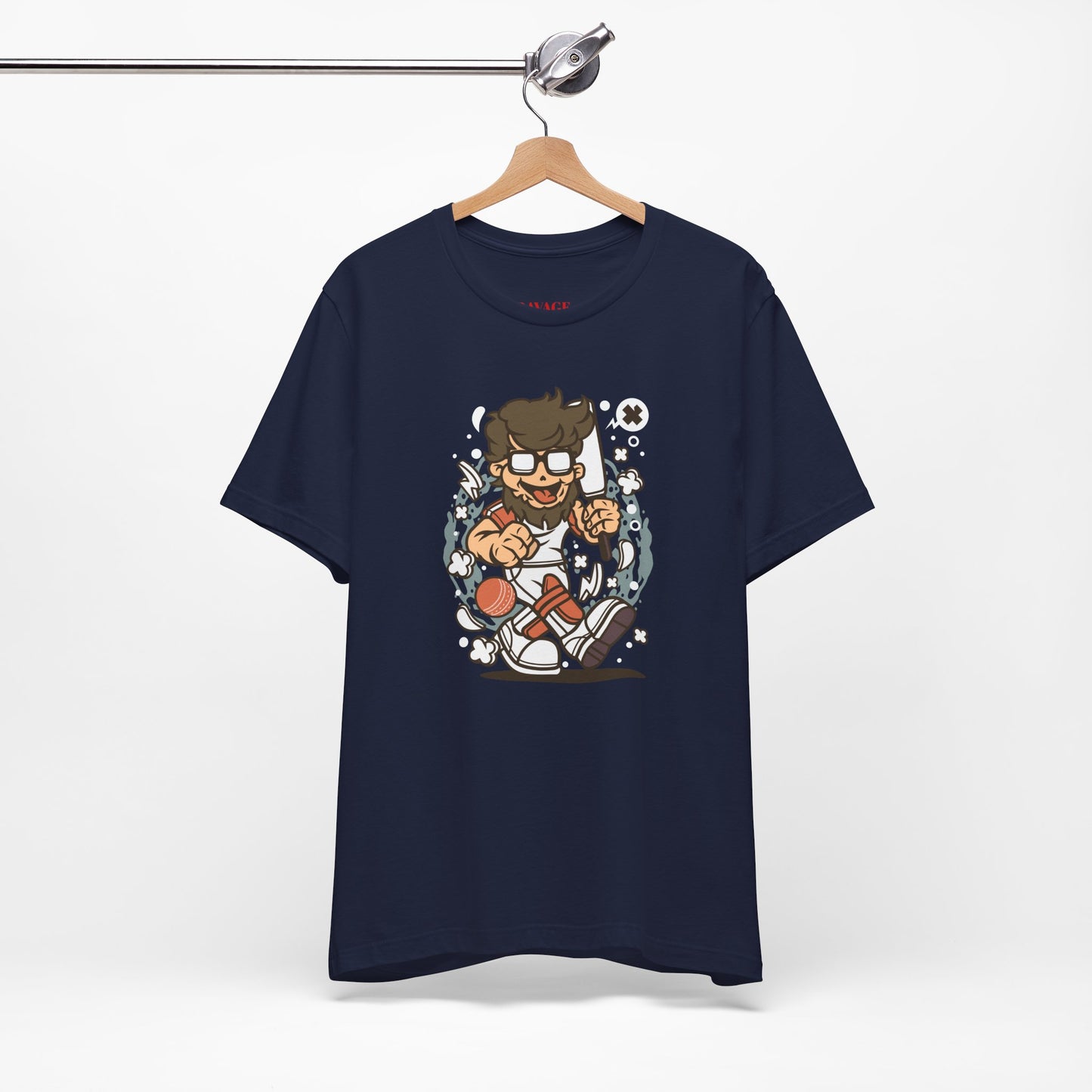 Retro Gamer Cartoon Character Tee