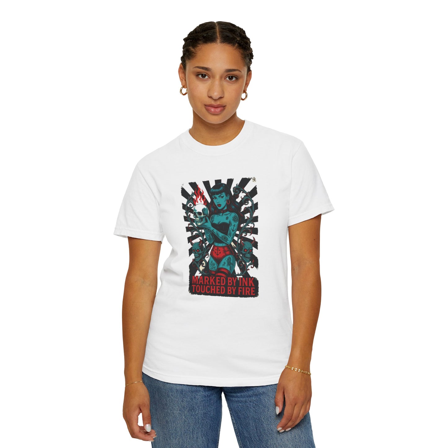 Mark By Ink Touch By Fire-Bold Graphic Tee