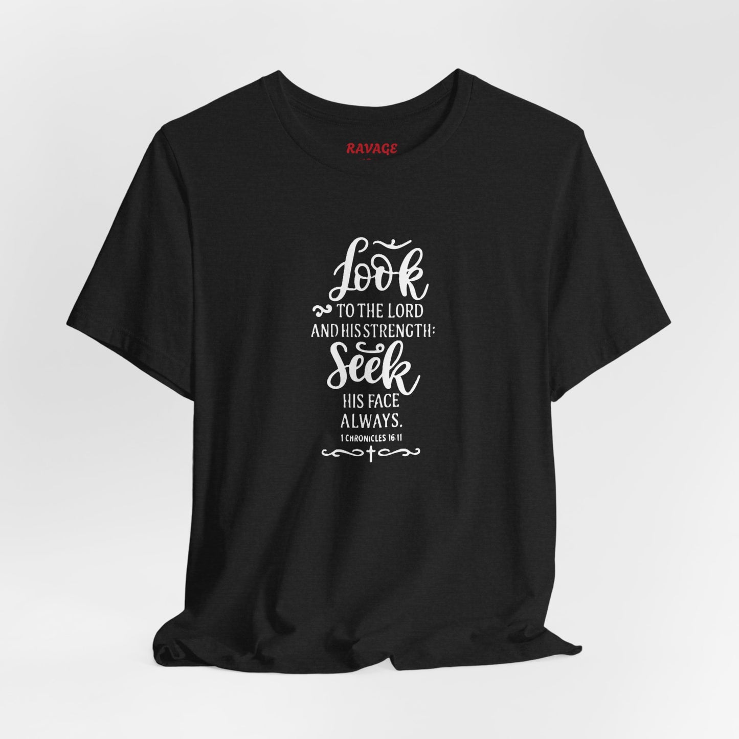 Seek His Guidance Tee: Inspirational Faith Quote Unisex T-Shirt