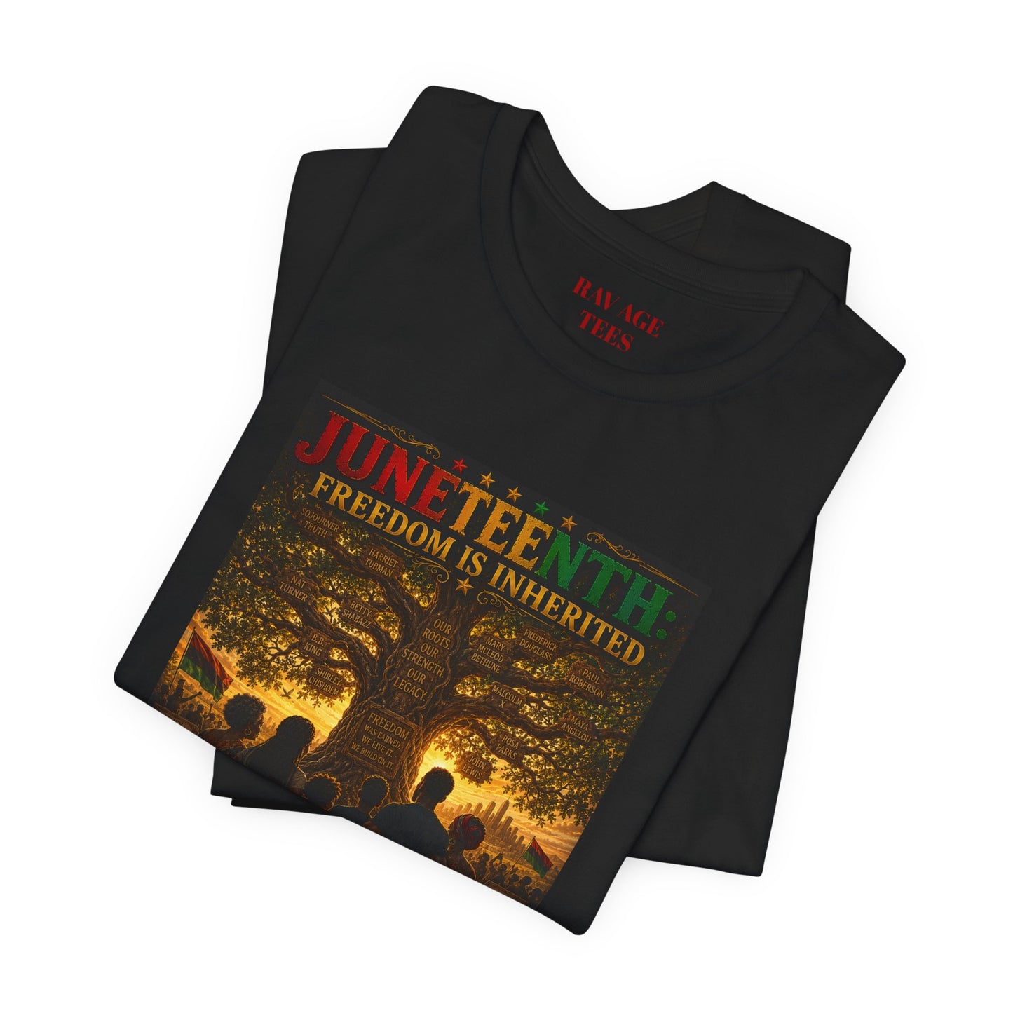Juneteenth "Freedom Is Inherited" Tee
