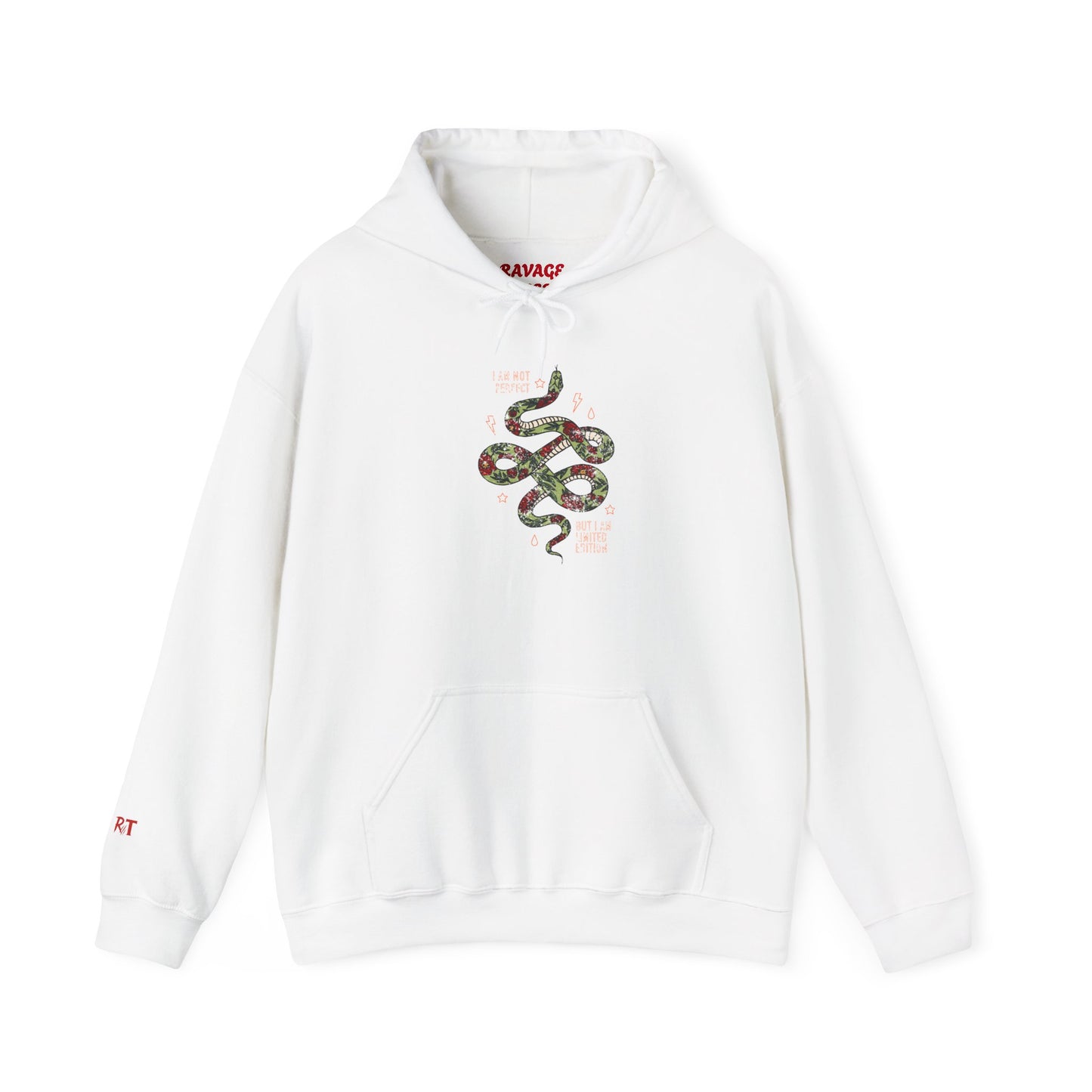 Trendy Unisex Hoodie, I Am Not Perfect Snake Design Shirt, Casual Wear, Gift for Nature Lovers, Eco-Friendly Fashion