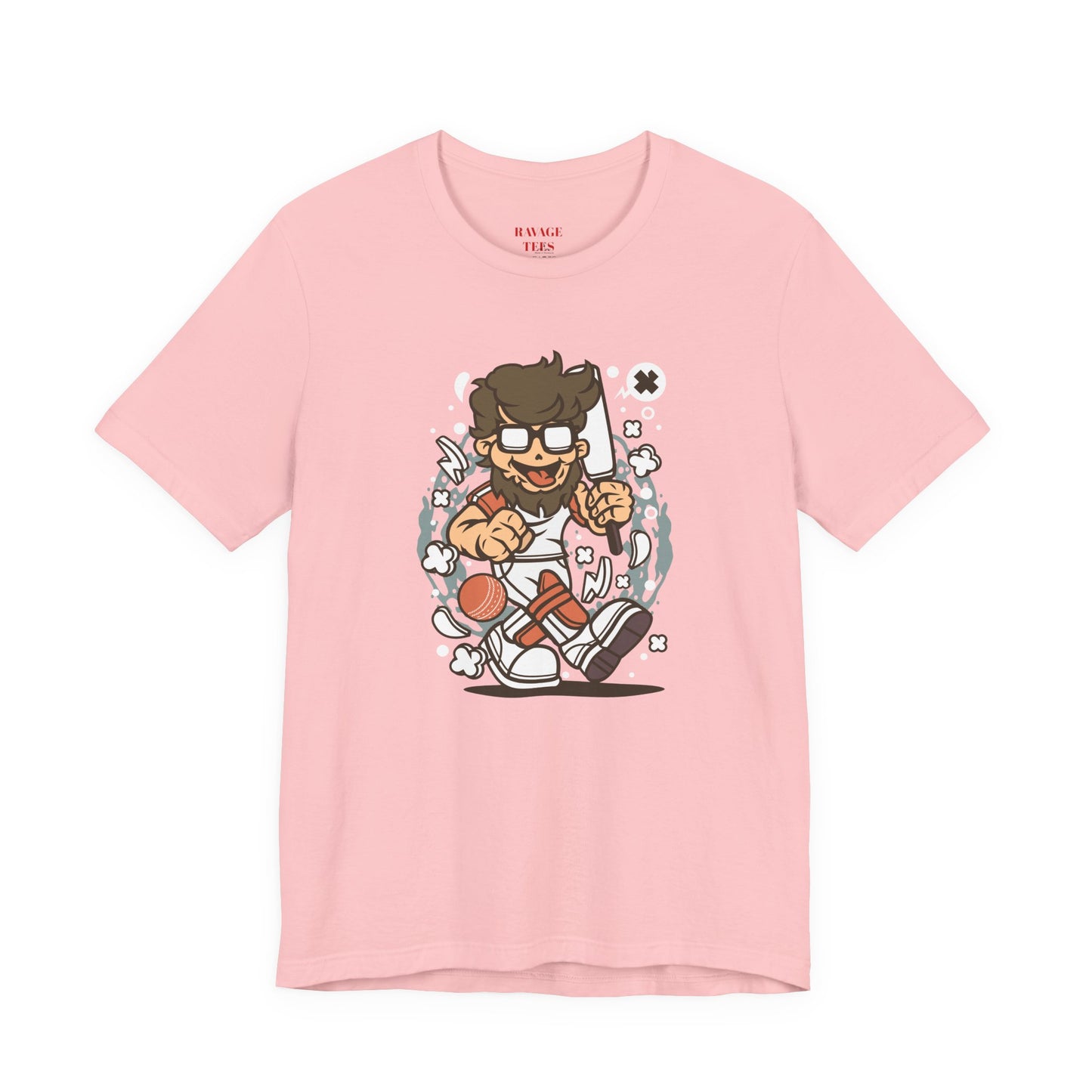 Retro Gamer Cartoon Character Tee