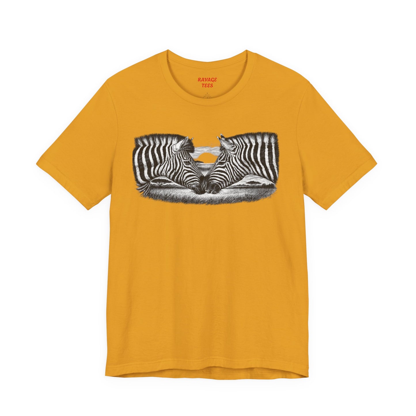 Zebra Heart Tee