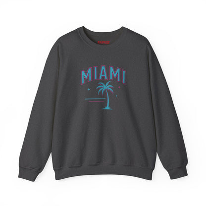 RAVAGE Miami City Vibe Unisex Crewneck Sweatshirt