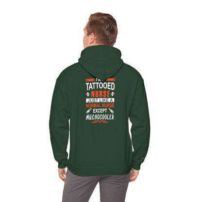Tattooed Nurse Tee - Unisex Cotton Hoodie for Medical Professionals, Gifts for Nurses, Nurse Appreciation, Medical Humor Tee, Fun [...]