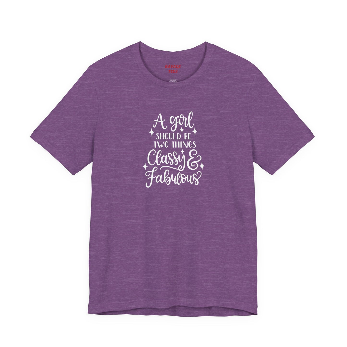 "Classy & Fabulous" Graphic Tee | Women's Fashion T-Shirt