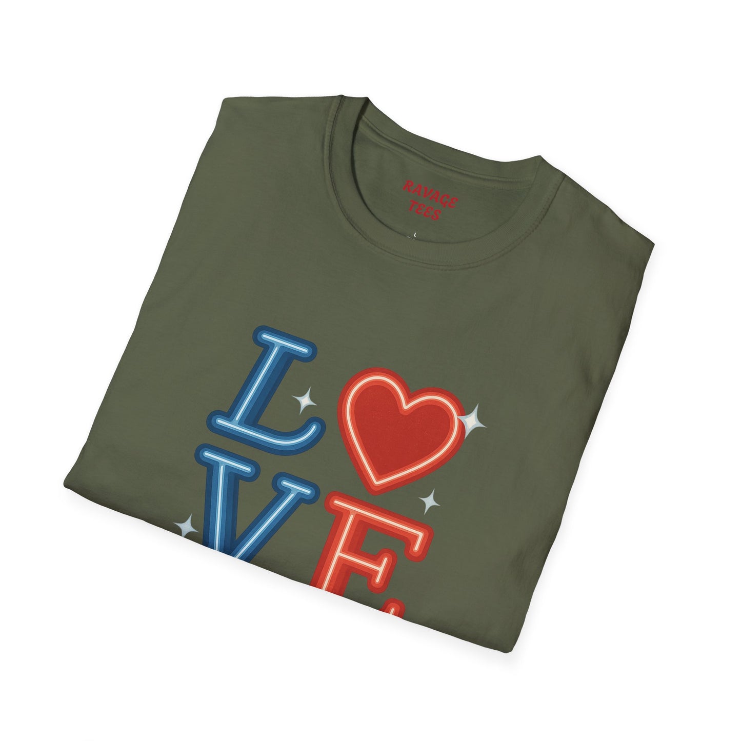 Soft Unisex Freedom & Love Graphic Tee | Gift & Daily Wear