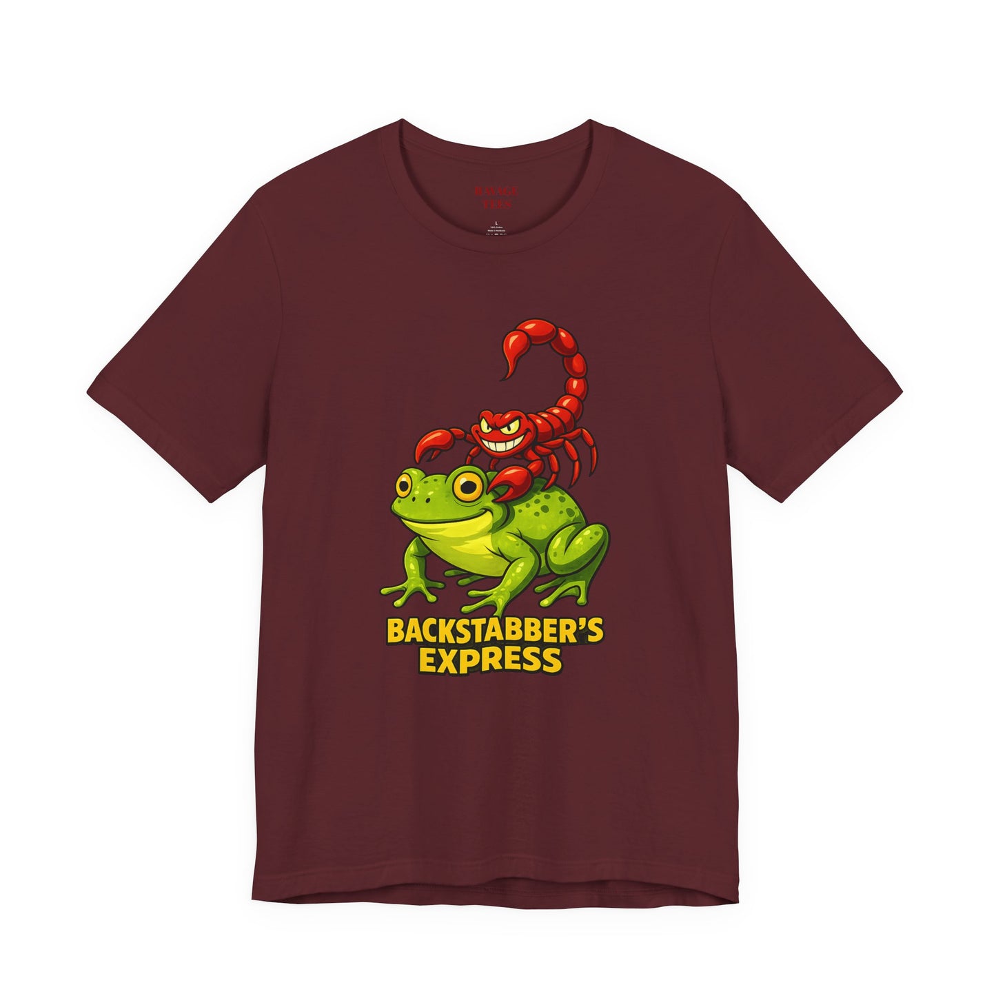 Backstabber's Express Frog & Scorpion Tee