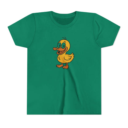 Adorable Duck Youth T-Shirt | Funny Kids Graphic Tee, Animal Print Shirt, Birthday Gift, Summer Outfit