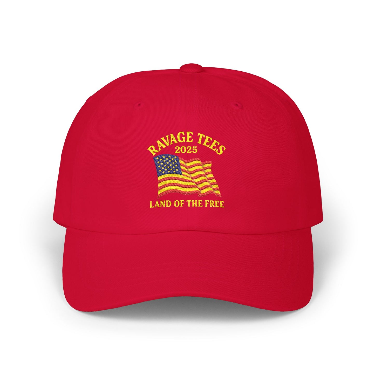 RAVAGE Embroidered Cap — American Flag
