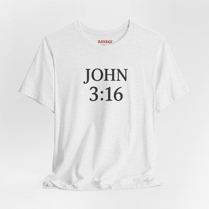 **JOHN 3:16 Faith-Inspired Unisex Tee