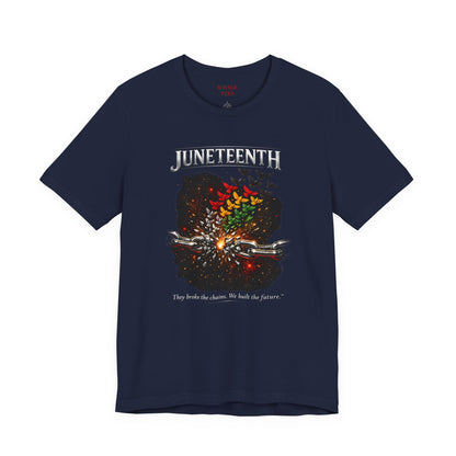 Juneteenth 'They Broke the Chains, We Built the Future' Graphic Tee