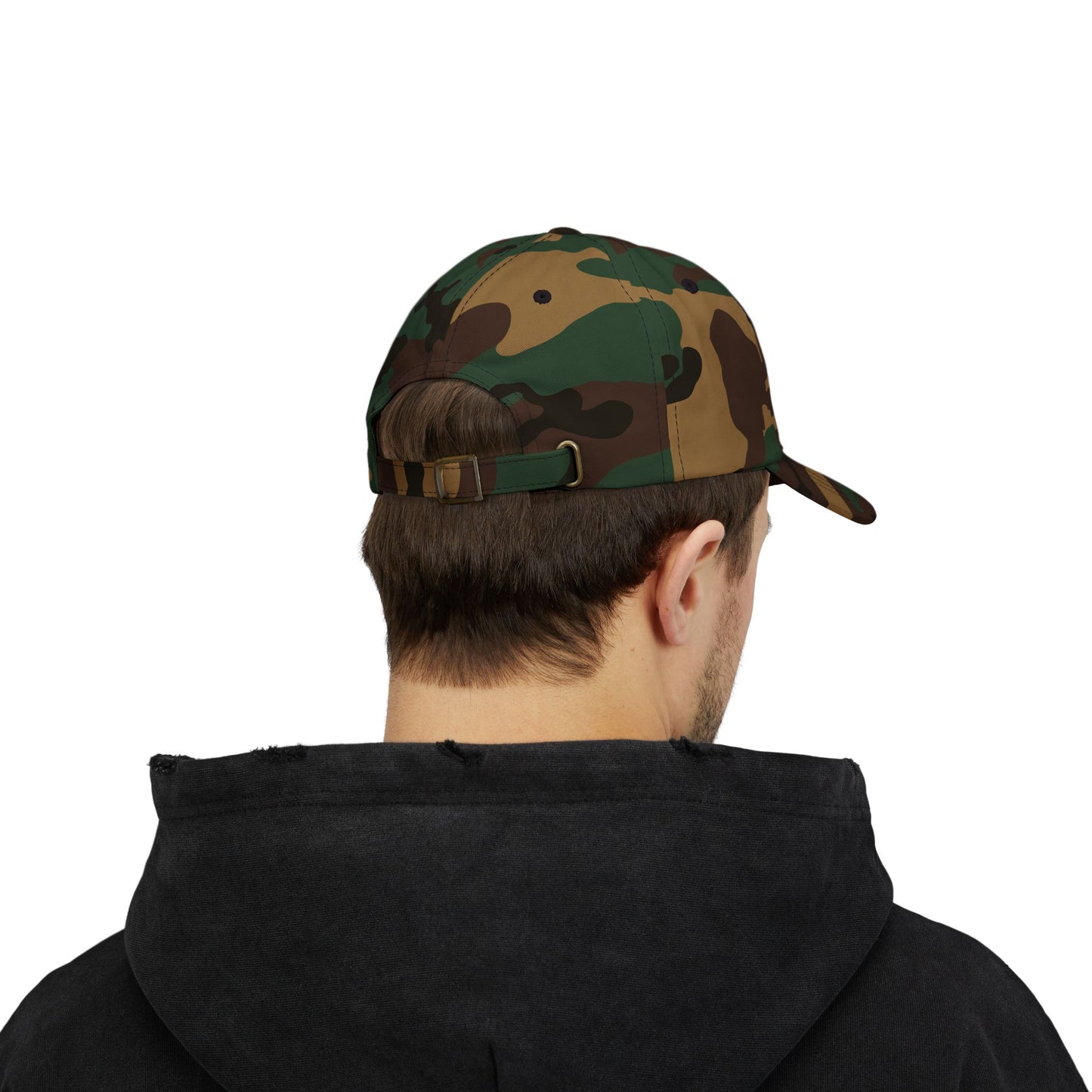Classic Cap with Colorful Cross Design