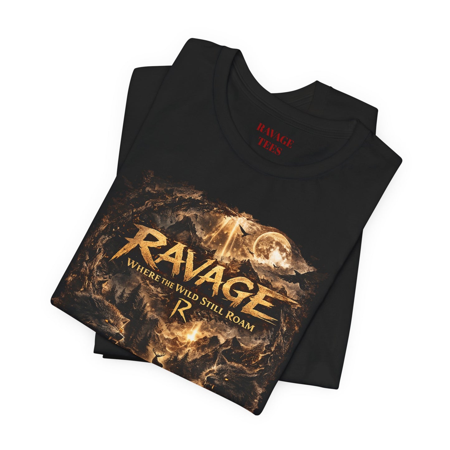 'Ravage Where the Wild Roam' Vintage T-Shirt