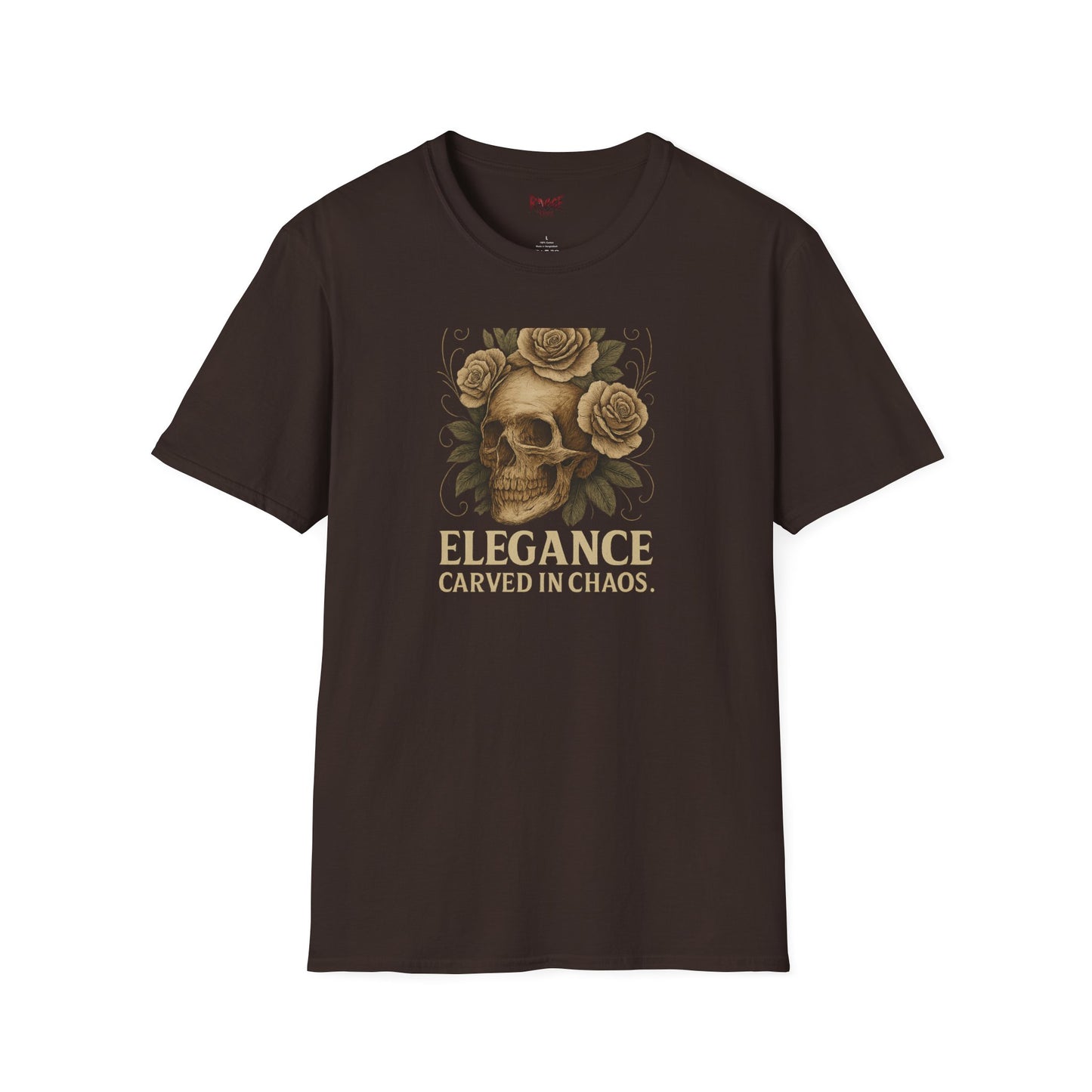 ELEGANCE CARVED IN CHAOS TEE