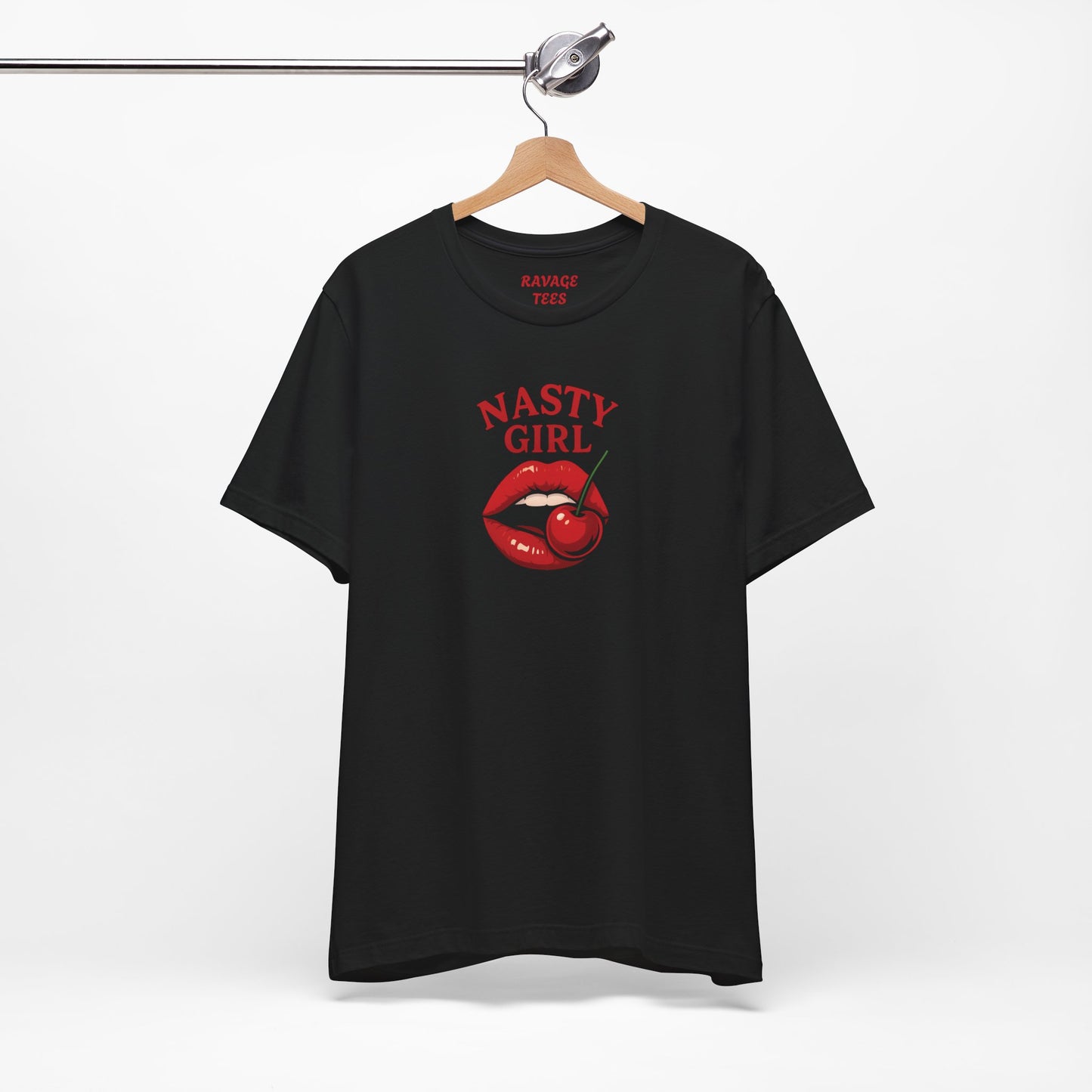 "Nasty Girl" Grunge Graphic Tee | Unisex Soft Jersey T-Shirt