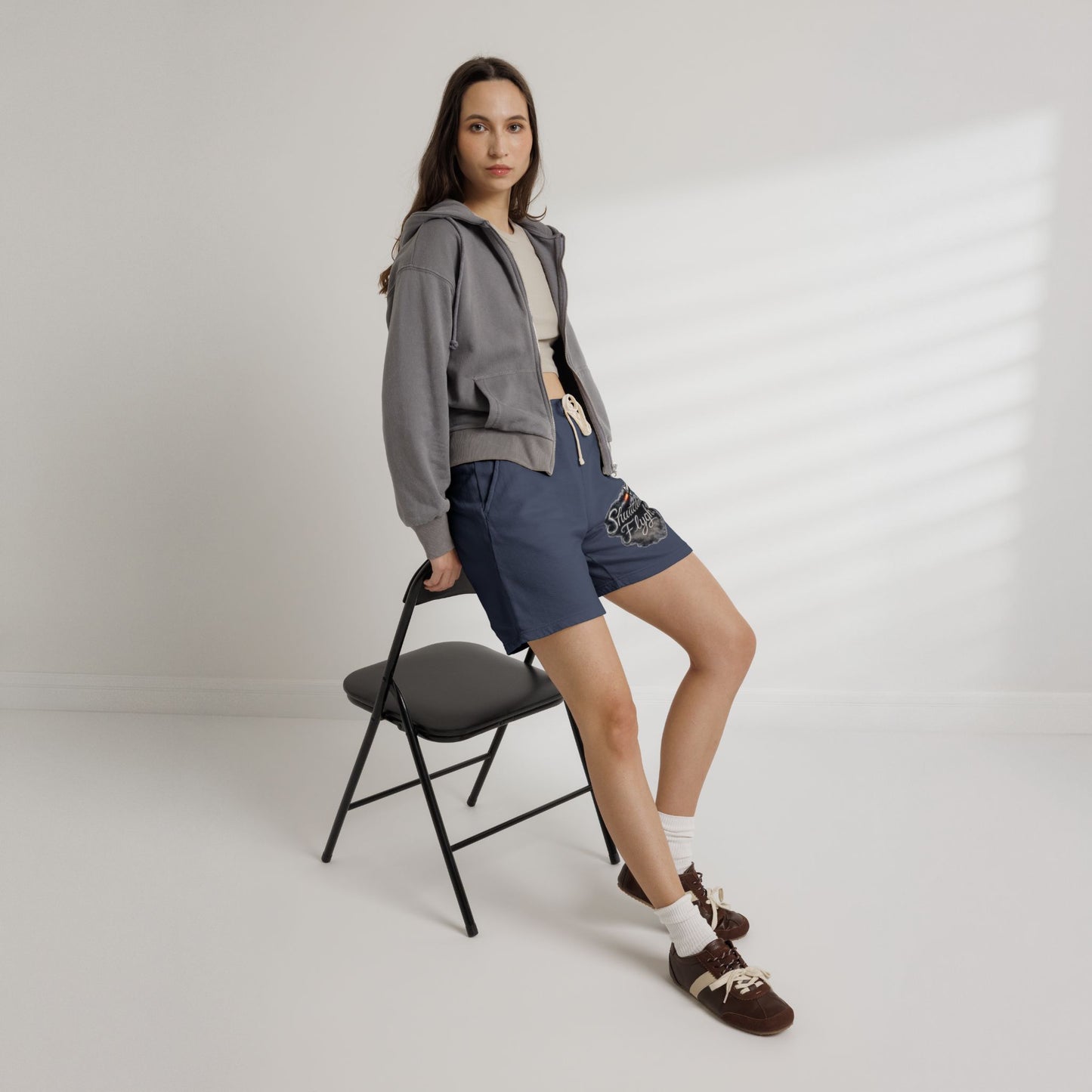 Unisex Garment-Dyed Lightweight Fleece Sweat Shorts