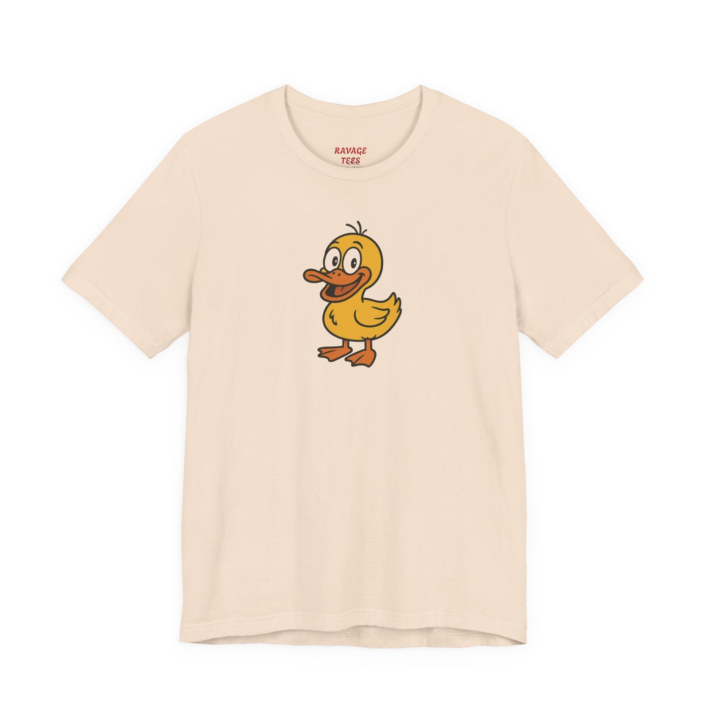 Cute Duck Graphic Tee for Animal Lovers, Unisex T-Shirt, Funny Gift Idea, Casual Wear, Summer Outfit