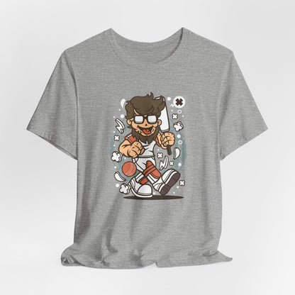 Retro Gamer Cartoon Character Tee