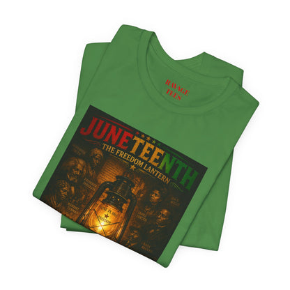 Juneteenth Lantern T-Shirt – "Light Reveals What History Tried to Hide"