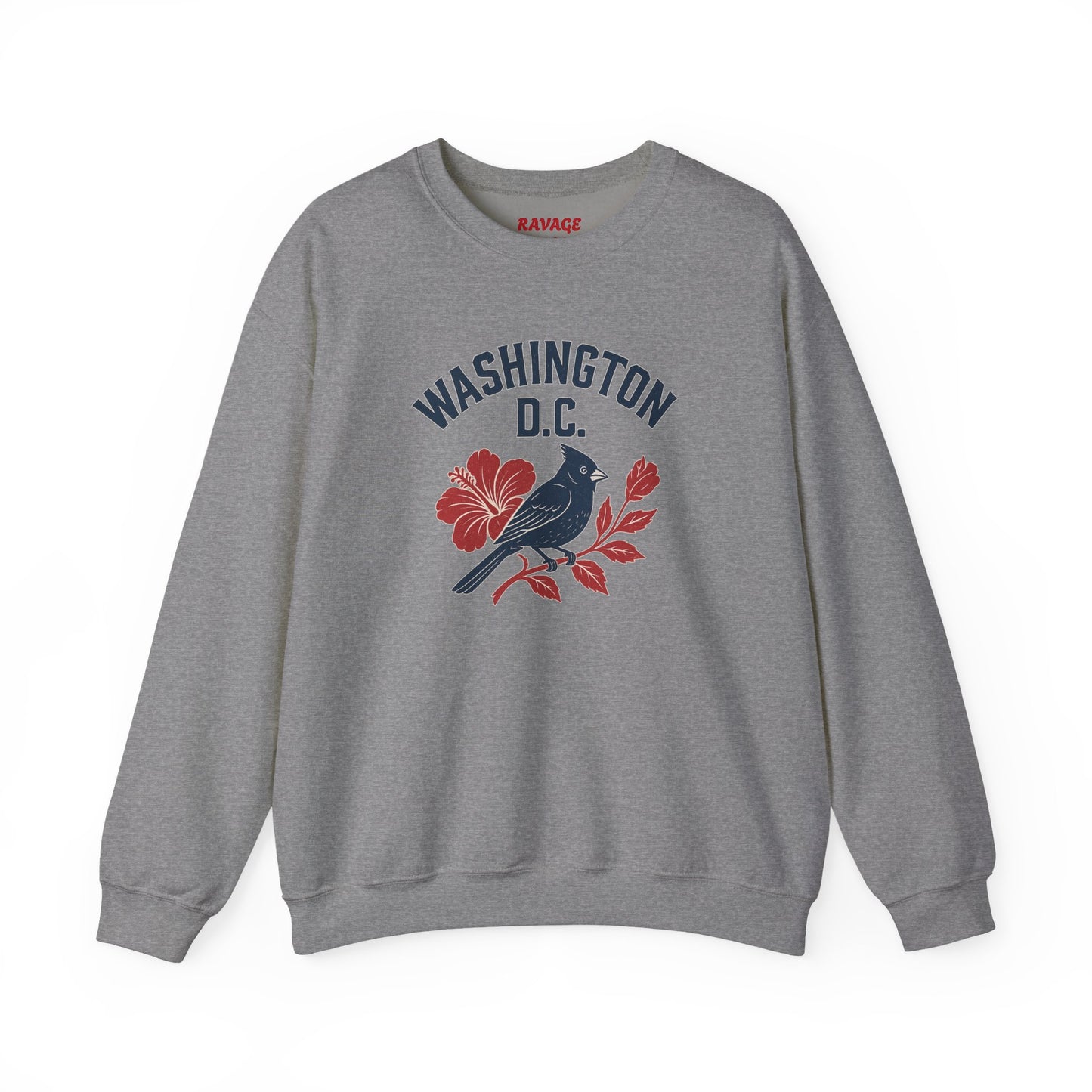 RAVAGE Washington, DC City Vibe Unisex Crewneck Sweatshirt