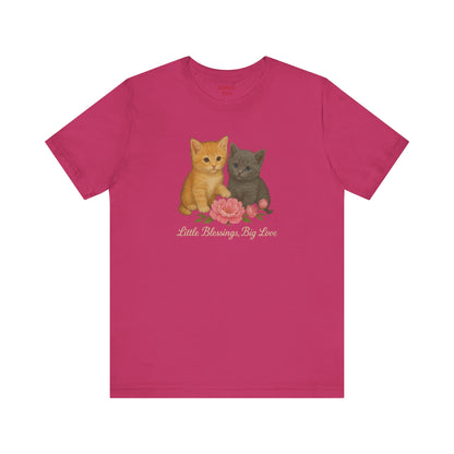 Cute Cat Graphic Tee, Casual Unisex Shirt, Animal Lover Gift, Perfect for Birthdays, Everyday Wear, Cat Mom Shirt, Pet Lover Apparel