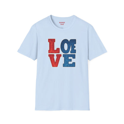Soft Unisex Freedom & Love Graphic Tee | Gift & Daily Wear