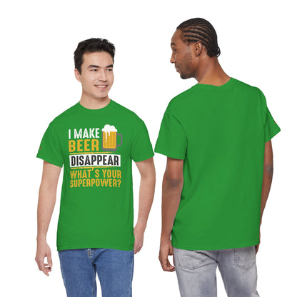 Unisex Beer Superpower Tee | Funny T-Shirt for Beer Lovers