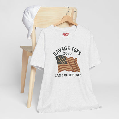 RaVage Vintage Tee: "Land of the Free"