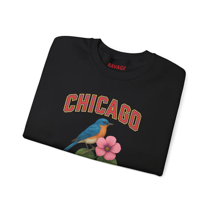 RAVAGE Chicago City Vibe Unisex Crewneck Sweatshirt