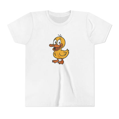 Adorable Duck Youth T-Shirt | Funny Kids Graphic Tee, Animal Print Shirt, Birthday Gift, Summer Outfit
