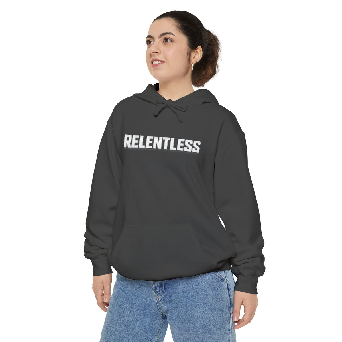 Relentless Hoodie — Inspirational Graphic Pullover