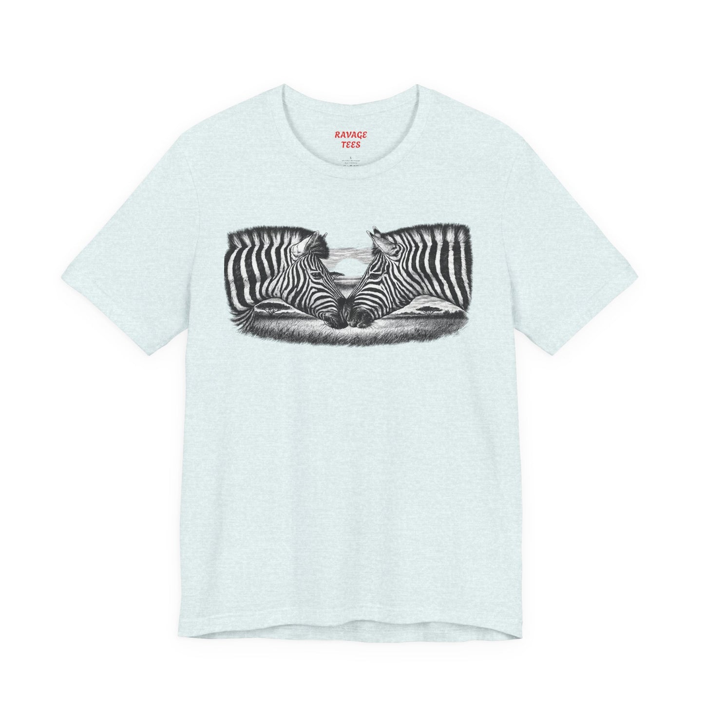 Zebra Heart Tee