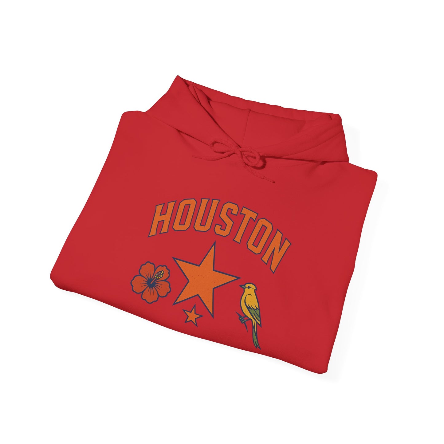 RAVAGE "HOUSTON" Vintage Hoodie | Retro Style Hooded Sweatshirt