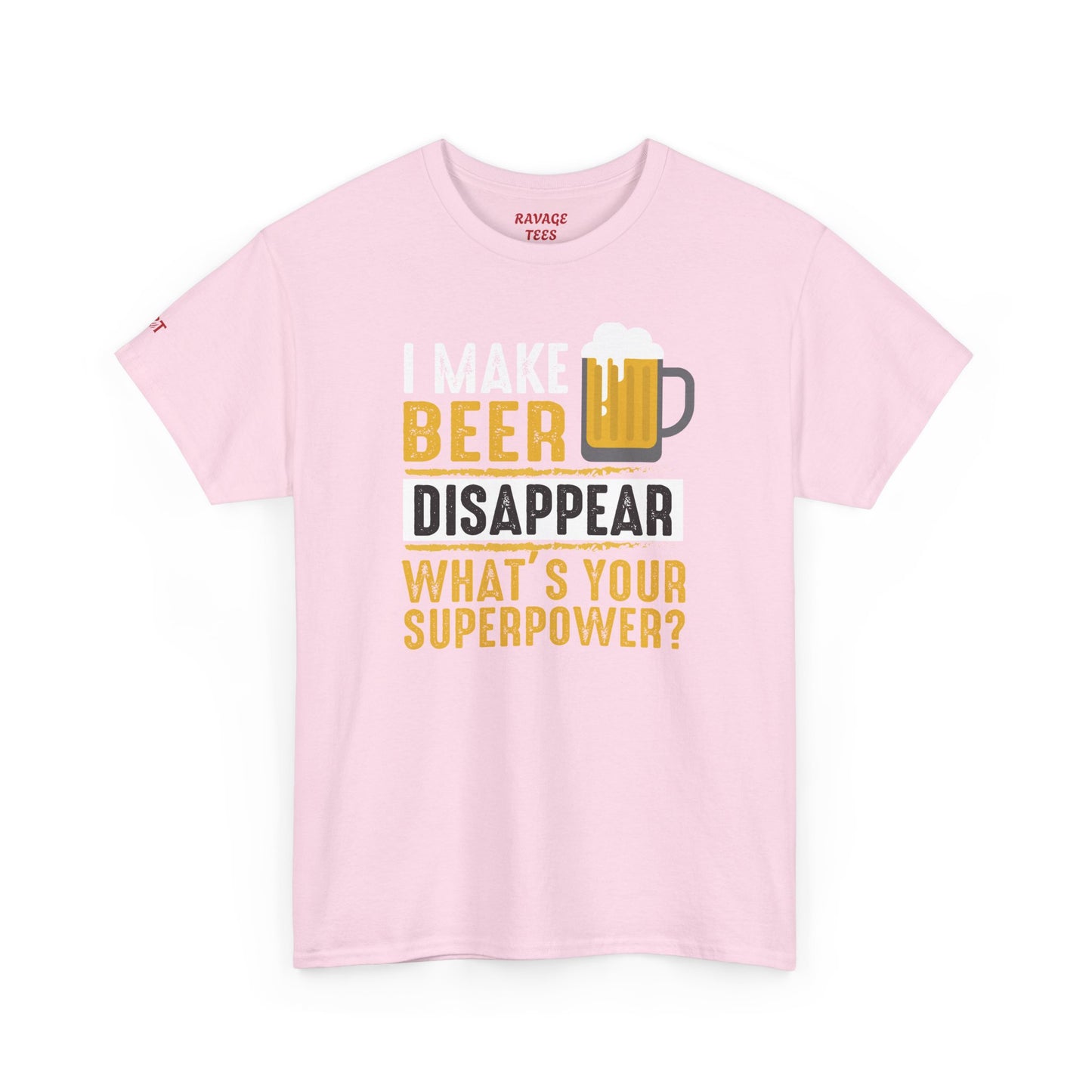 Unisex Beer Superpower Tee | Funny T-Shirt for Beer Lovers