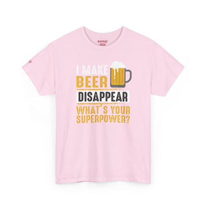 Unisex Beer Superpower Tee | Funny T-Shirt for Beer Lovers
