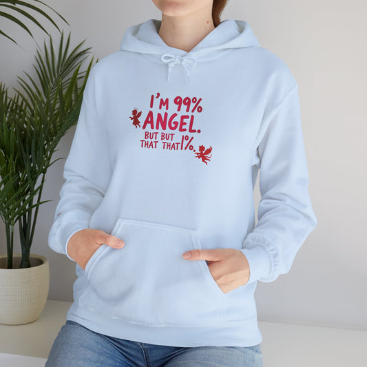 99% Angel Hooded Sweatshirt -