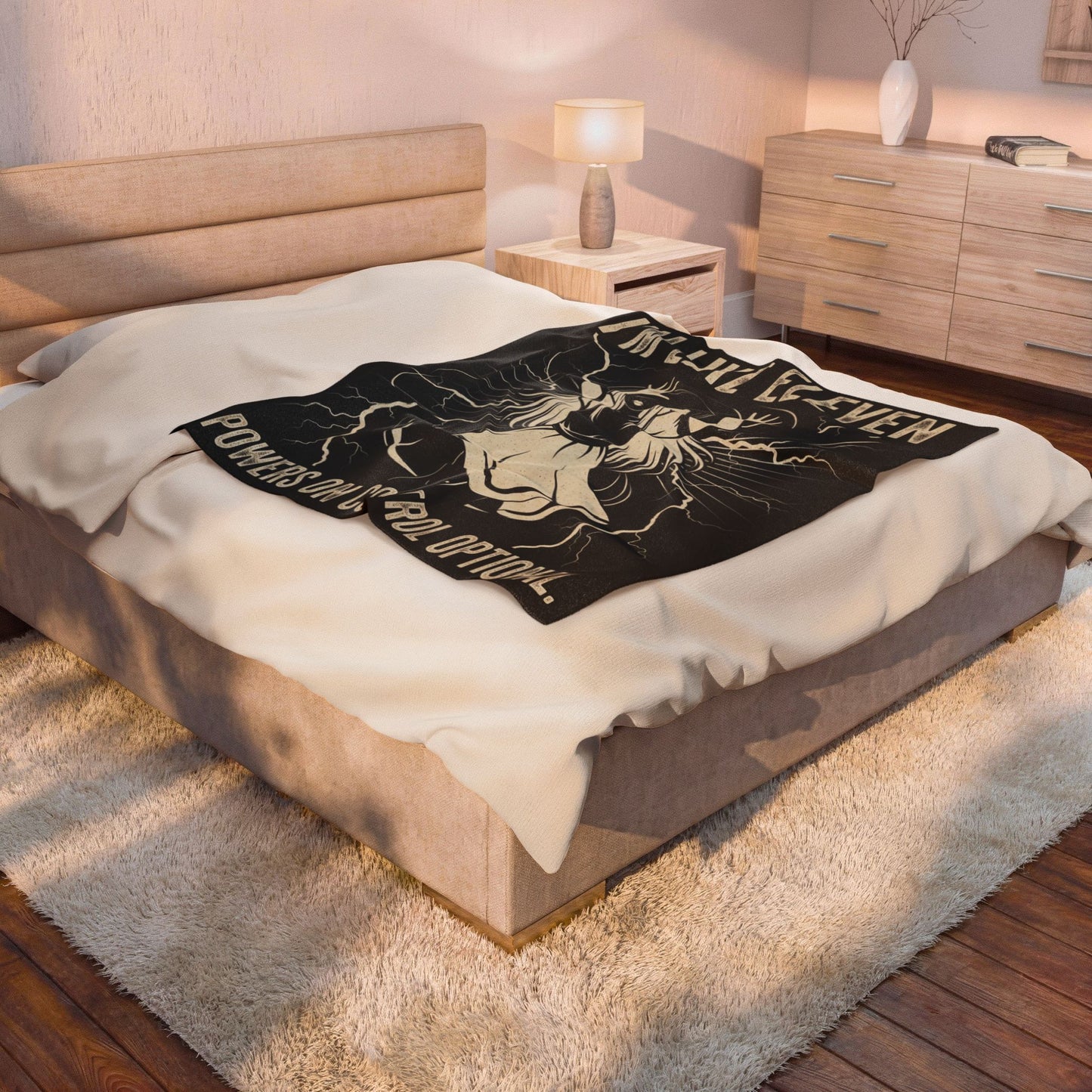 Eleven Powers Velveteen Plush Blanket