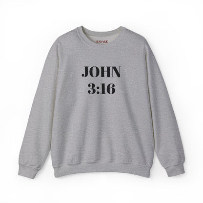 John 3:16 Crewneck Sweatshirt