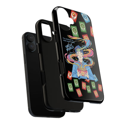 Noodle Lover Phone Case: Vibrant Cute Foodie Magnetic Anime Style