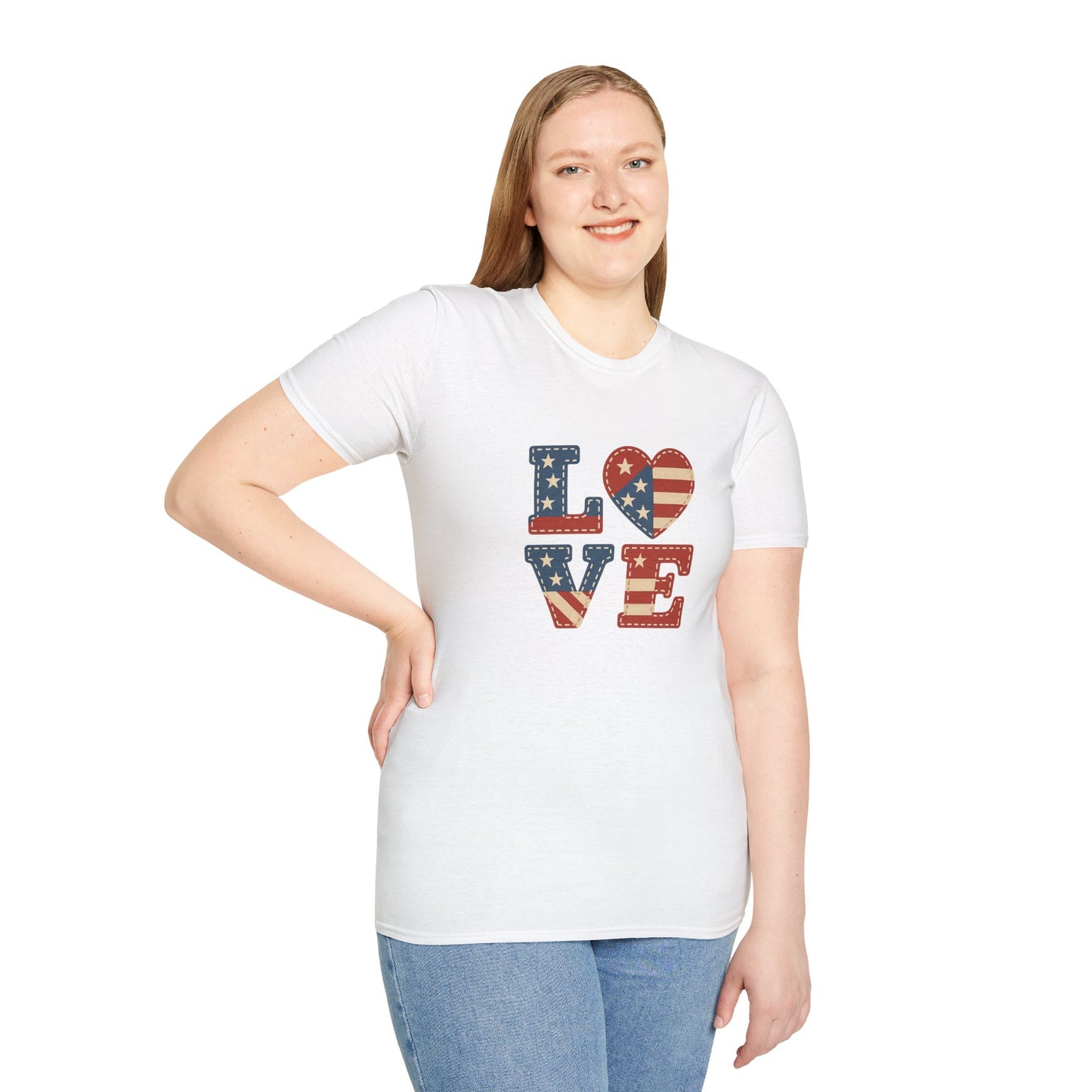 Soft Unisex Graphic Tee | Freedom & Love Shirt for Gifting & Daily Wear