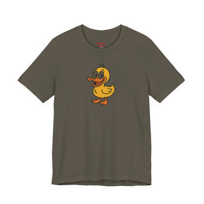 Cute Duck Graphic Tee for Animal Lovers, Unisex T-Shirt, Funny Gift Idea, Casual Wear, Summer Outfit