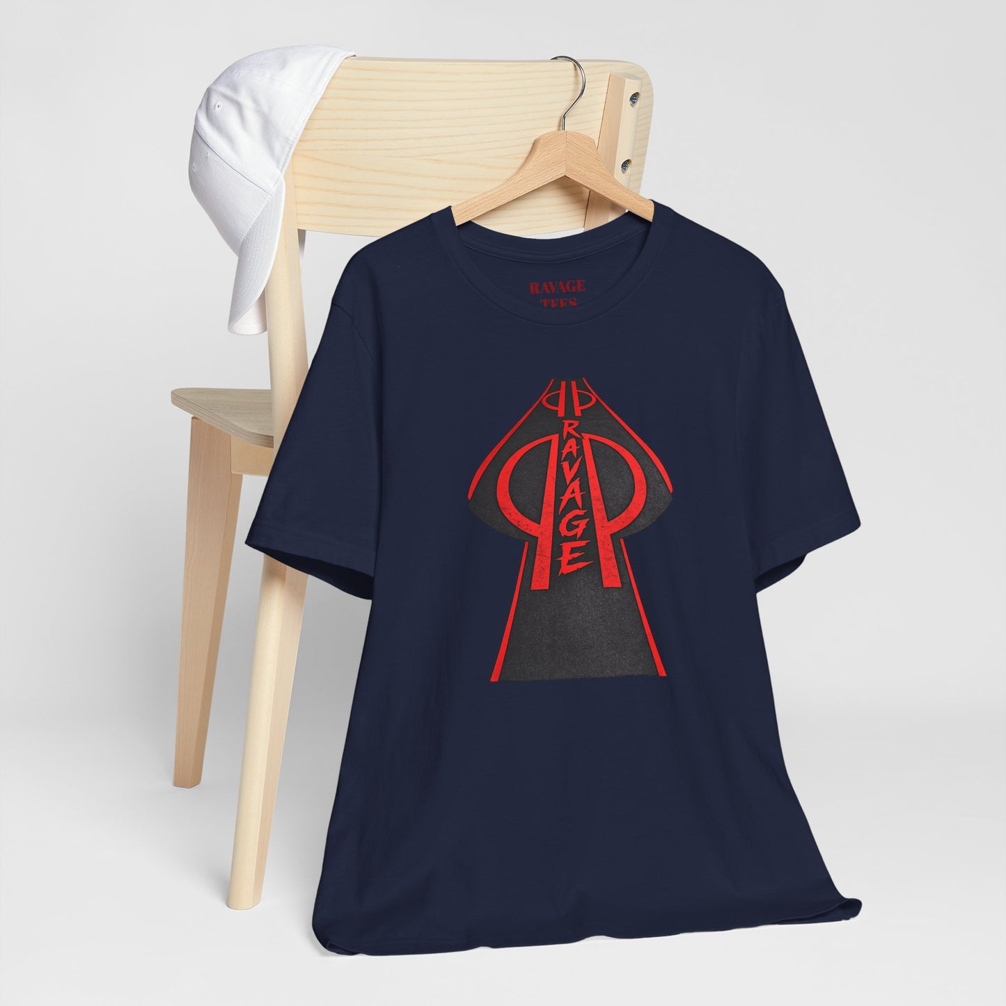 RAVAGE Black & Red Arrowhead Tee