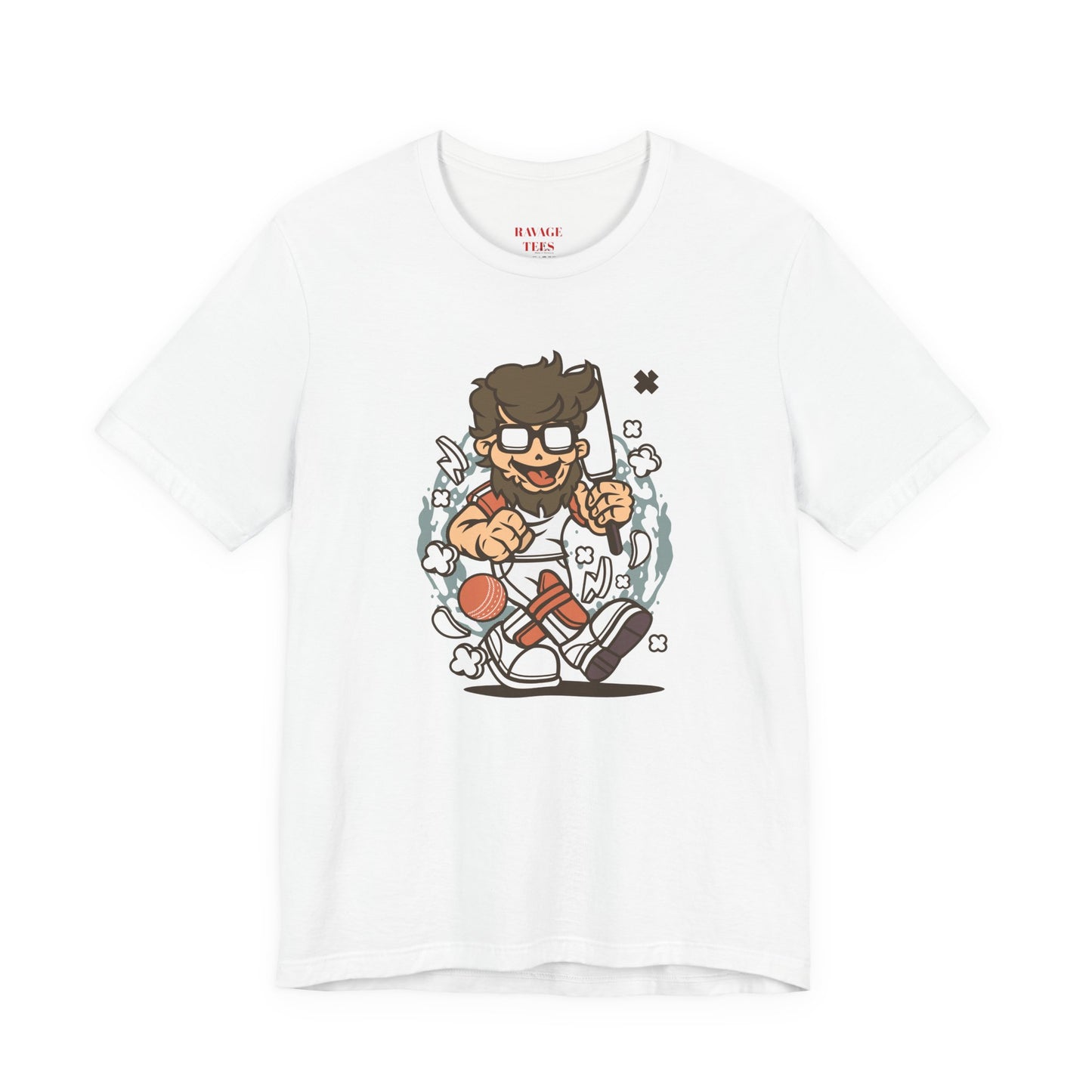 Retro Gamer Cartoon Character Tee