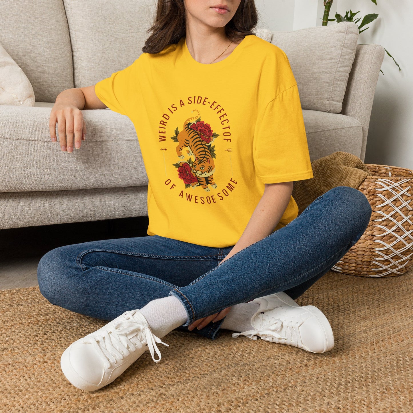 Weird is a Side Effect of Awesome Side Effect Unisex Soft Style T-Shirt