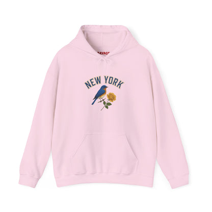 NEW YORK "THE EMPIRE STATE" Unisex Hoodie – Cozy Sweatshirt, Casual Travel Souvenir, Relaxed Streetwear Gift for Nature & City Lovers