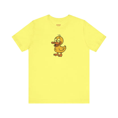 Cute Duck Graphic Tee for Animal Lovers, Unisex T-Shirt, Funny Gift Idea, Casual Wear, Summer Outfit
