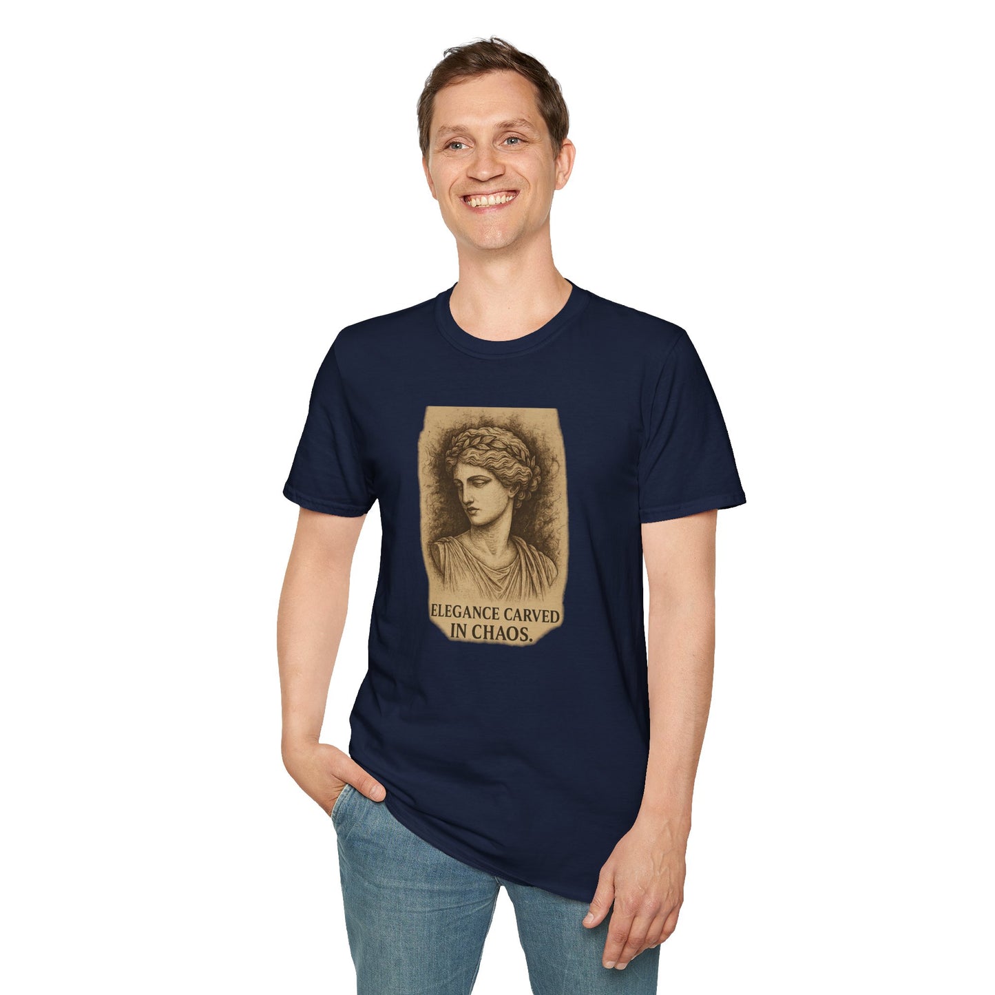 ELEGANCE CARVED IN CHAOS TEE