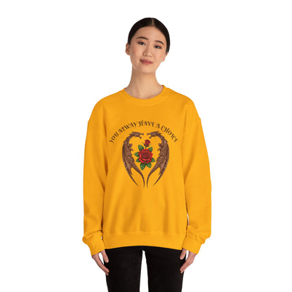 Dragon-Inspired Choice Sweatshirt