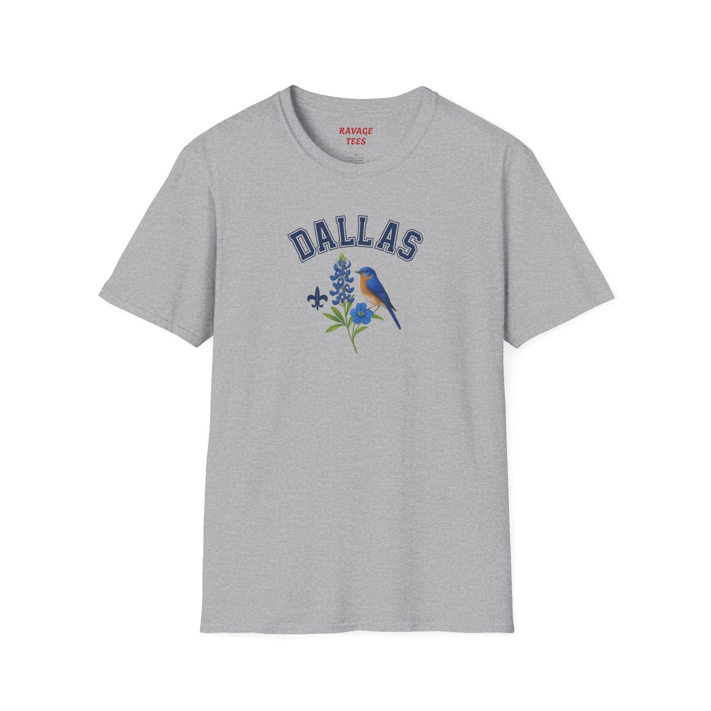 DALLAS Vibes Unisex T-Shirt – Casual Summer Tee, Beachwear, Travel Outfit, Vacation Style, Gift for Him or Her